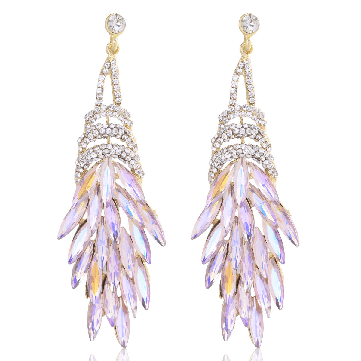 Elegant Long Tassel Earrings for Women - Light Luxury Style, Versatile Metallic Drop Earrings with High-End Chic and Graceful Appeal