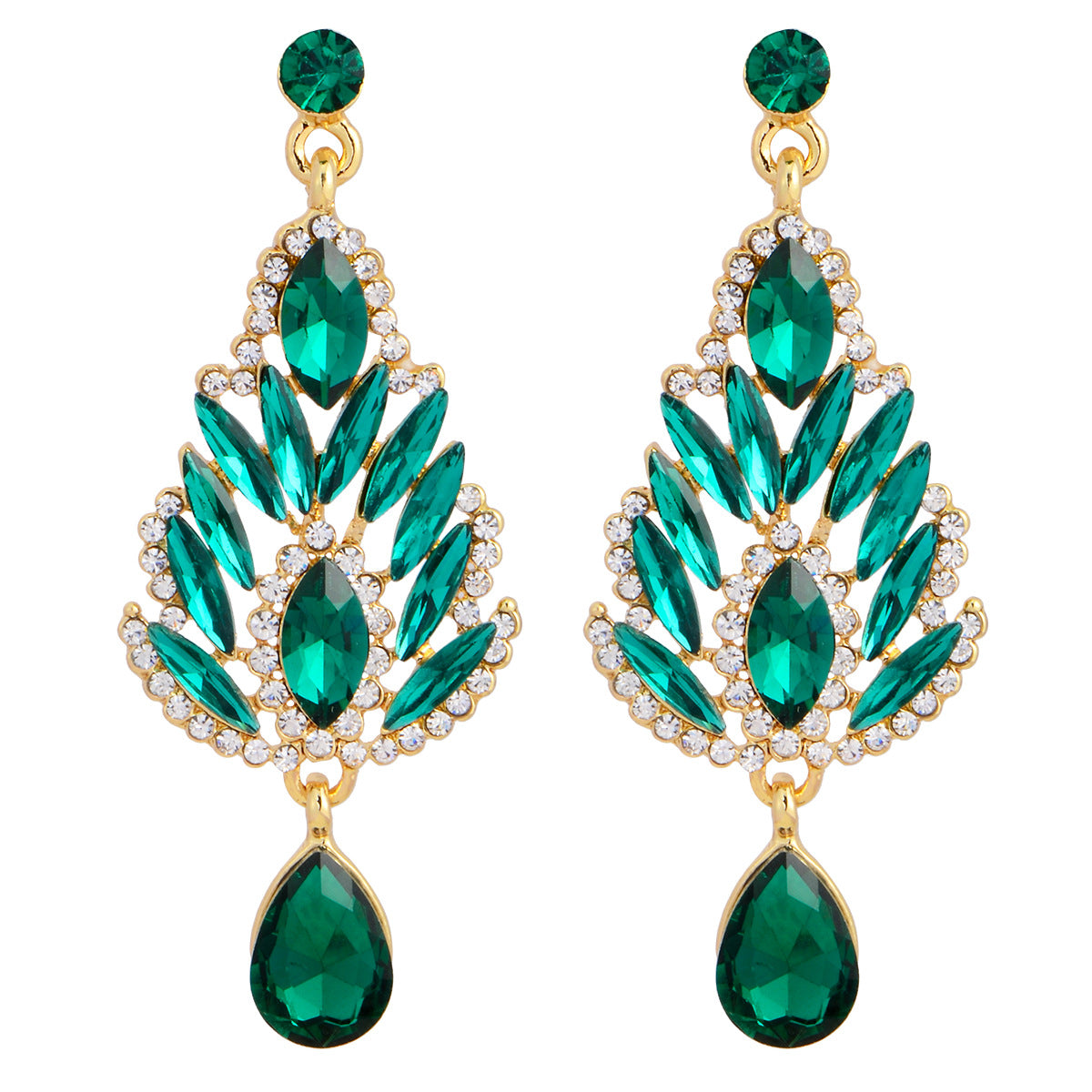 Luxurious Blue Tassel Earrings for Women – Elegant & Versatile Statement Jewelry