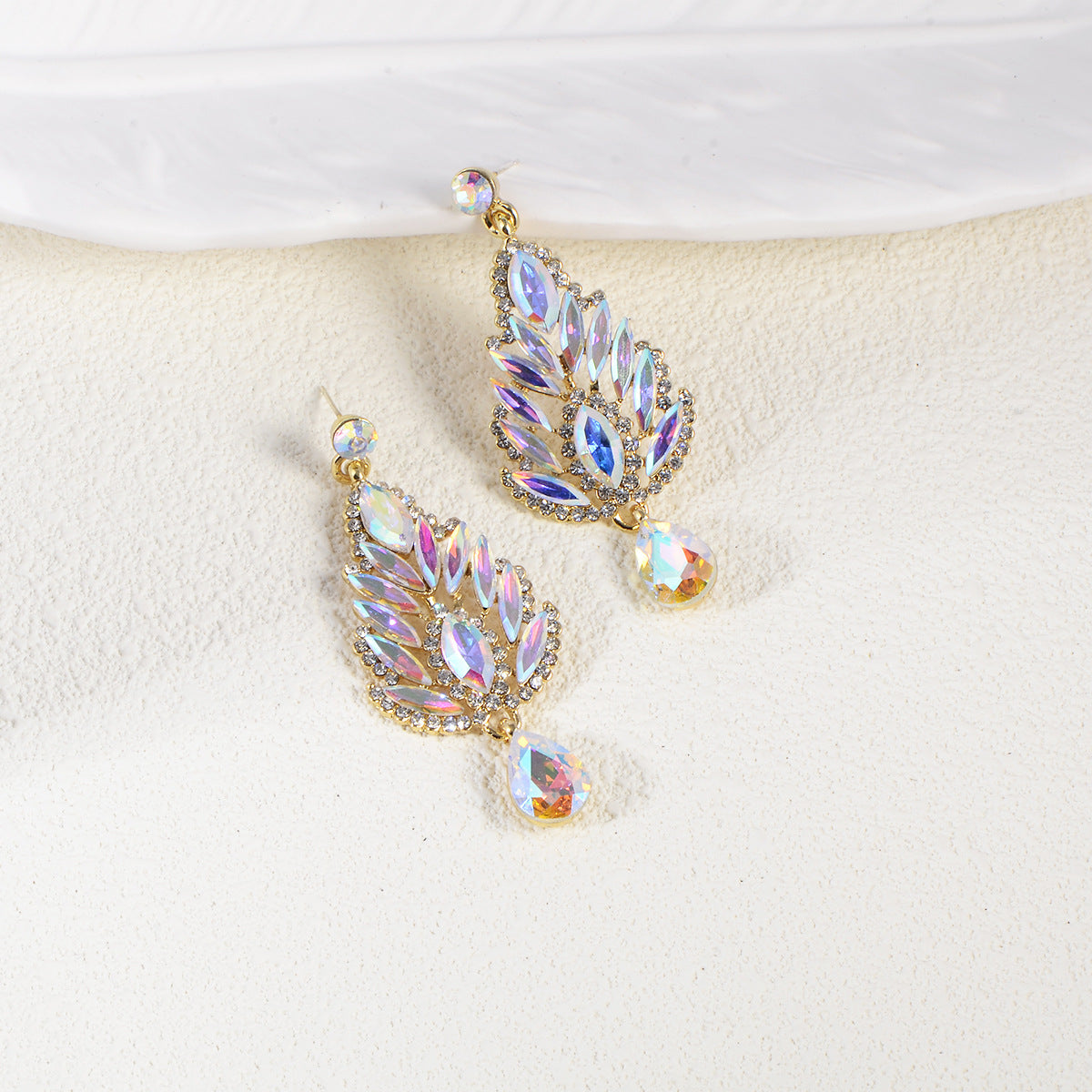 Luxurious Blue Tassel Earrings for Women – Elegant & Versatile Statement Jewelry