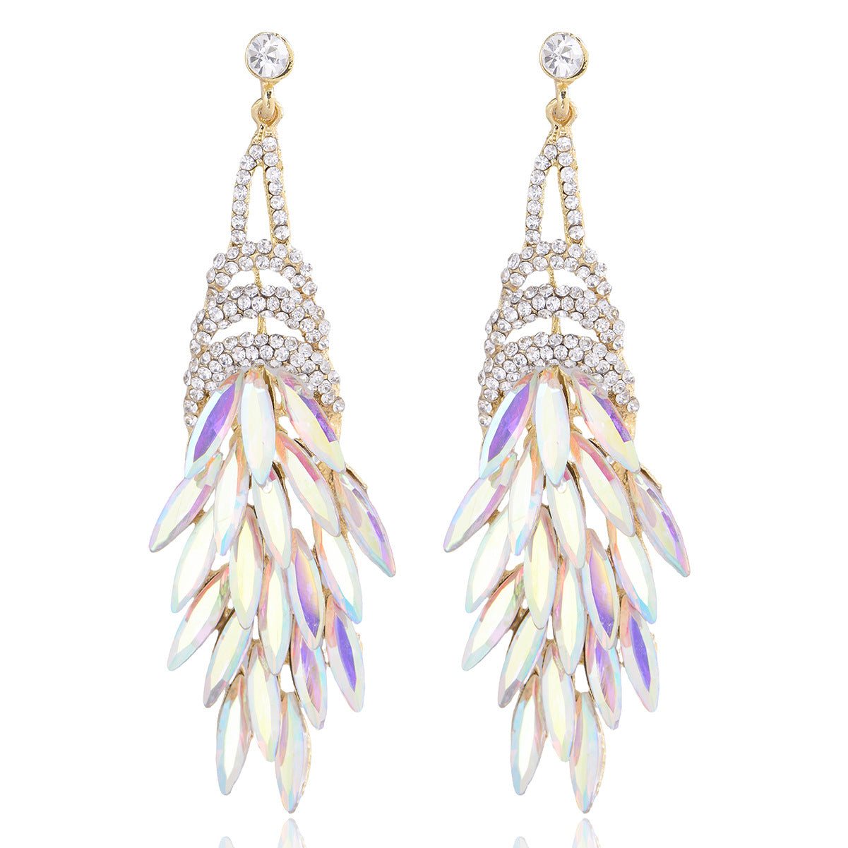 Elegant Long Tassel Earrings for Women - Light Luxury Style, Versatile Metallic Drop Earrings with High-End Chic and Graceful Appeal
